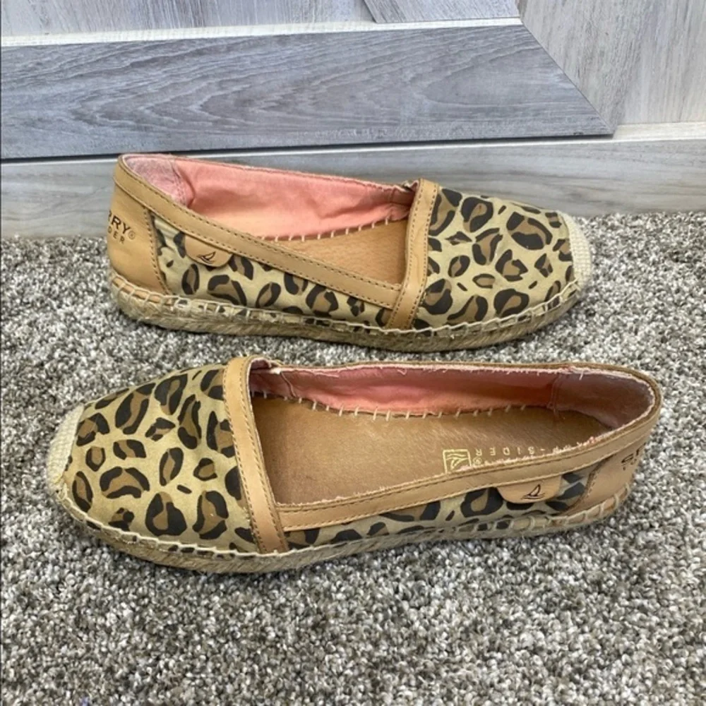 Sperry Top-Sider® 'Danica' Flat Animal Print 6.5